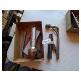 Sharpening Stone, Flash Light & Other