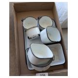 Enamelware Baking Pans & Cups