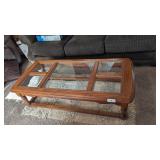 Matching Coffee Table & Drop Leaf Side Table