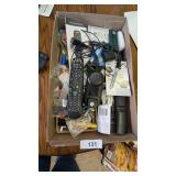 Extension Cord, Remotes, (2) Samsung Flip Phones,