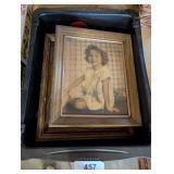 Roshco Pan w/ Shirley Temple Framed Print, +