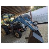 Ford Power Master Backhoe Tractor w/ Loader & *