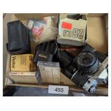 Kenwood Stereo Receiver, Canon Camera,