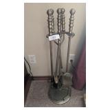 Brass Fireplace Cleaning Set