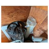(2) Partial Rolls of Plastic