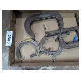 Assorted C-Clamps