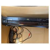 Panasonic DVD/VHS/CD Player + VHS Tapes & Other