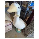 Concrete Goose [Painted]