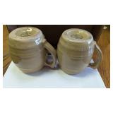 (2) Uhl Mugs