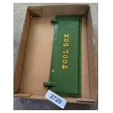 John Deere? Metal Tool Box Lid