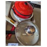 Assorted Pots & Pans