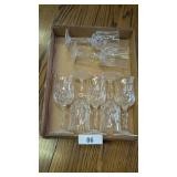 (7) Stemmed Wine Glasses