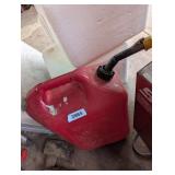 5-Gallon Gas Can - almost full of gas