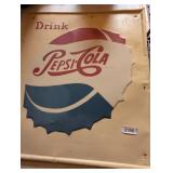 Drink Pepsi Cola Metal Sign