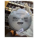 Craftsman 10inch Saw Blade [New]