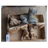 Deer & Schnauzer Dog Decor