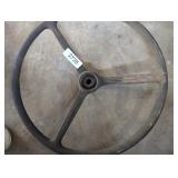 Steering Wheel 18" Round - Has damage