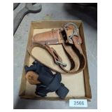 Leather Craftsman Belt & Knife Holster &