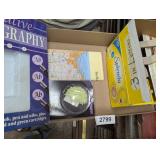 Glow in the Dark Stars, Cardboard Letters, & other