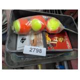 Coca-Cola Tray, CDs, Sewing Assortment, +