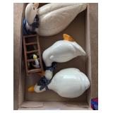 Cottage Core Ceramic Ducks &
