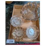 US Glass Portland Gold Wash Bowl, +