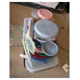 Small Plastic Storage Containers w/