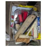 Assorted Painting Products: brushes, rollers,