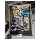 Carabiners, Figure 9 Rope Tightener, Lock Nuts, +