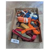 Assorted Ratchet Straps: unsure if complete