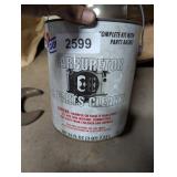 Gunk Brand Carburetor Parts Cleaner (Partial)