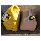 (2) Plastic Gas Cans