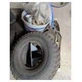 Tire, Saw Blade, Lights, etc.