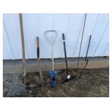 Bulb Planter, (2) Crank Handles For Jack & Other