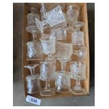 Vintage Noritake Spotlight Goblets -*