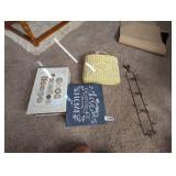 Decorative Boxes, Plate Hanger & Basket Purse