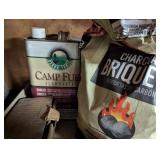 Charcoal Briquettes, Lighter Fuel, Camp Fuel &