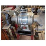 Linishall 8" Industrial Bench Grinder w/ Stand