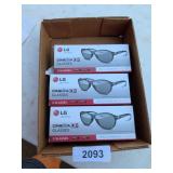 (3) Pair of 3D Glasses