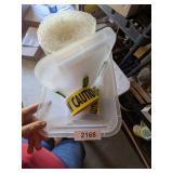 Letter Carrier Caution Tape & Bubble Wrap