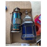 (2) Candle Lantern Decor
