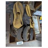 Rubber Gloves, Rubber Shoe Covers, +
