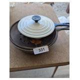 #8 Made In USA Cast Iron Skillet 10-1/4" +