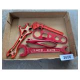 Assorted Wrenches & other