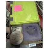 Assorted Nuts & Screws in plastic organizers
