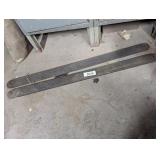 Tractor Parts? - (2) 33.5" L metal Bars