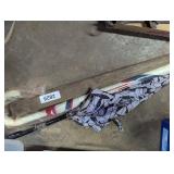 (2) Umbrellas & Wooden Bat