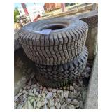 (3) Lawn Mower Tires