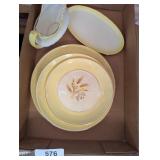 MCM Autumn Gold Plates &