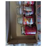 (4) Holiday Candles